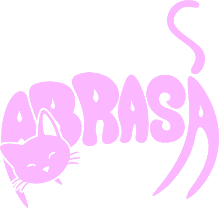 Mascote gato da Abrasa, marca de velas artesanais